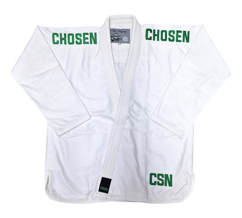 CHOSEN Flagship STOLI BJJ Gi - white/green